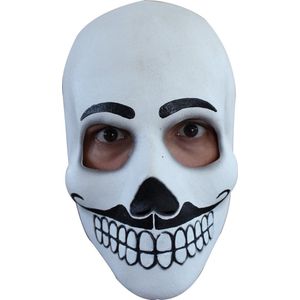 Partychimp Dia de los Muertos Volledig Hoofd Masker Halloween Masker voor bij Halloween Kostuum Volwassenen Carnaval - Latex - One size