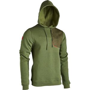 WINCHESTER Trui - Heren - Norwood - Warme stof - Sweater, Hoodie, Capuchon - Met borstzak - Groen - XL