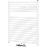 Saqu Calm Handdoekradiator - 463W - 60x77 cm - Mat Wit - Verwarming Badkamer - Handdoekrek Radiator