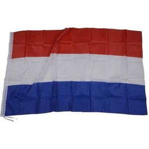 Nederland Vlag 90 X 150 Cm Rood/wit/blauw