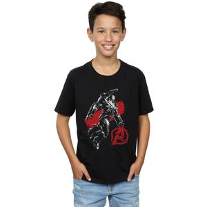Marvel Jongens Avengers Endgame Mono War Machine T-Shirt