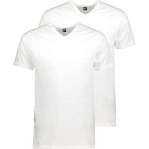 Alan Red T-shirt Vermont 2 Pack 6671 White Mannen Maat - XL