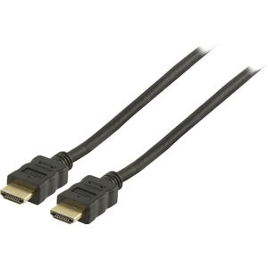 Valueline High Speed HDMI-kabel met ethernet HDMI-connector - HDMI-connector 1,00 m zwart