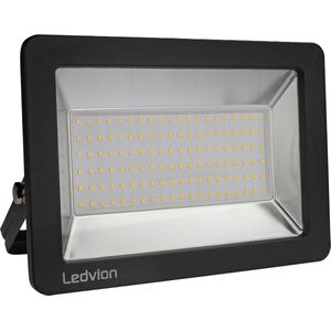 Ledvion - LED Breedstraler - 100W - 4000K - 12000L - IP65 Waterdicht