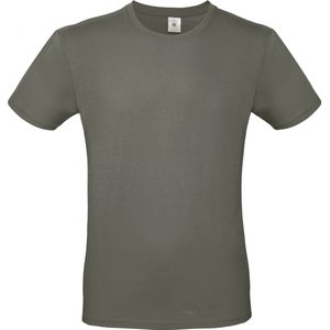 Classic E150 T-shirt B&C Collectie Millenial Khaki Maat 3XL