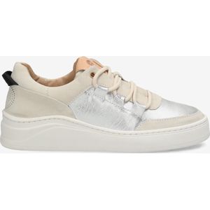 Fred De La Bretoniere Sneaker Emmya Chunky Silver/White - Maat 37