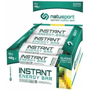 NatuSport Instant Energy Bar - Citrus Lime (12 x 40 gram)