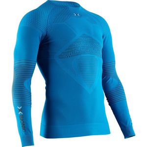 X-bionic Energizer 4 0 T-shirt Met Lange Mouwen Blauw Man
