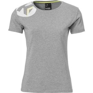 Kempa Core 2.0 T-Shirt Dames Donker Grijs Melange Maat XL