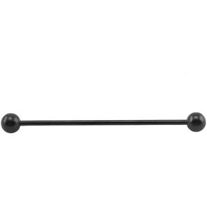 Industrial piercing zwart 50 mm