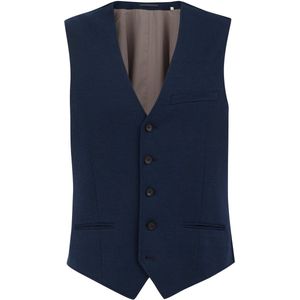 WE Fashion Heren melange stretch kwaliteit gilet