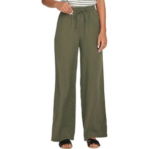 JDY Say Linen Wide Broek Dames - Maat XS X L32