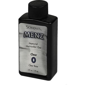 Scruples Menz Natural Haircolor Gel 0 Clear Base Haarkleur styling 59 ml