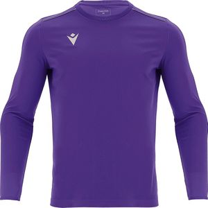 Macron Rigel Hero Voetbalshirt Lange Mouw Heren - Paars | Maat: 5XL