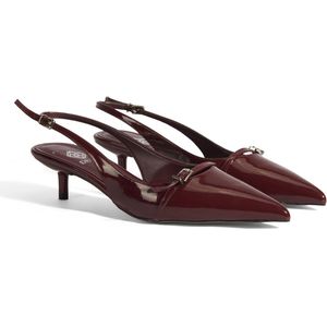 DESA Lage schoen Imitatieleer Bordeaux Vrouwen Schoenpunt: Nez pointu Maat: 37 EU