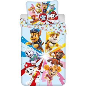 PAW Patrol Dekbedovertrek Squad - Eenpersoons - 140 x 200 cm - Polyester