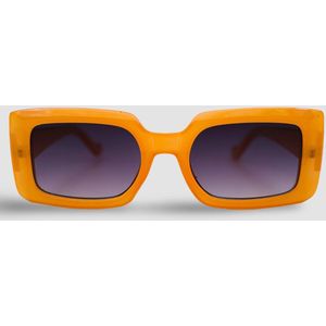 Montuurtjevoorjou - Aurora Orange - Zonnebril - Zonnebril heren en dames - Rechthoekig - Oranje