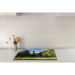 Inductiebeschermer - Martinikerk Groningen - 60x55 cm - Inductiebeschermer - Inductie Afdekplaat Kookplaat - Inductie Mat - Anti-Slip - Keuken Decoratie - Keuken Accessoires