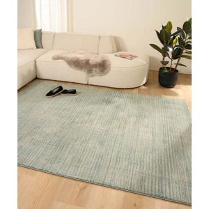 Vloerkleed strepen - Fancy Lines mintgroen 120x170 cm