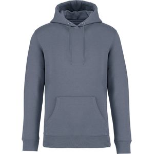 Biologische unisex hoodie met capuchon merk Native Spirit Mineral Grey - XXS