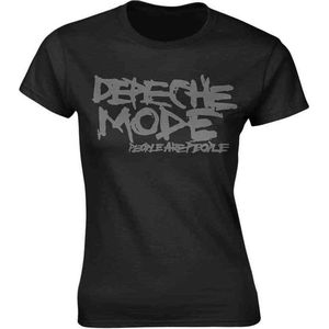 Depeche Mode Dames Tshirt -S- People Are People Zwart