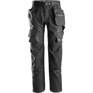 Snickers FlexiWork Vloerleggersbroek+ Stretch 6923 - Mannen - Zwart - 48