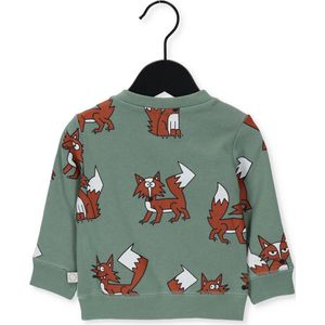 Stella McCartney Sweatshirt Truien & Vesten Unisex - Sweater - Hoodie - Vest- Groen - Maat 12M