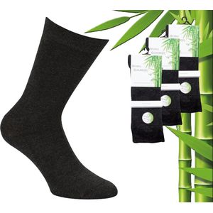3 Paar Boru Bamboo Sokken - Bamboe - Antra - Maat 35-38