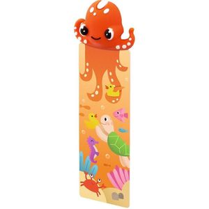 boekenlegger Rode Octopus kinderen