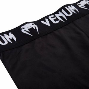 Venum Giant Spats - Black White - Zwart - S