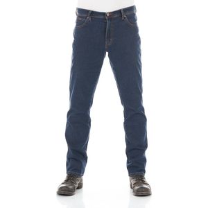 Wrangler Heren Jeans Broeken TEXAS SLIM CROSS GAME slim Fit Blauw 40W / 30L Volwassenen