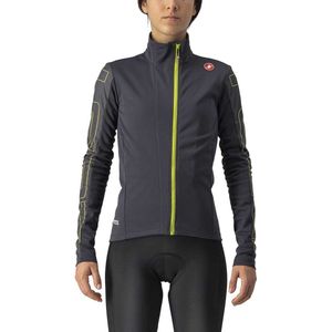Castelli TRANSITION fietsjas Dames DARK GRAY/BRILLIANT YELLOW - Vrouwen - maat M