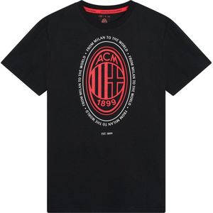 AC Milan logo t-shirt senior - Maat XXL - maat XXL