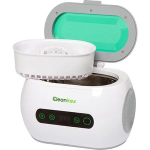 Cleanitex CXH06 - 0,6 liter | Ultrasoon reiniger met een krachtige reiniging (Ultrasoonbad, ultrasoon baden, reinigingsbad, ultrasone reiniger, reinigers, ultrasonic cleaner, brillen apparaat, pedicure)