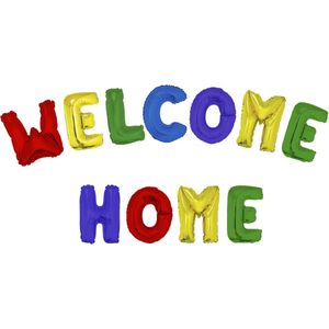 Ballonnenset 'Welcome Home'