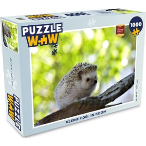 Puzzel Kleine egel in boom - Legpuzzel - Puzzel 1000 stukjes volwassenen