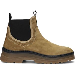 Scotch & Soda Maffei Enkelboots - Enkellaarsjes - Heren - Beige - Maat 40