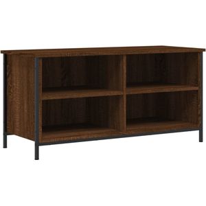 vidaXL-Tv-meubel-100x40x50-cm-bewerkt-hout-bruin-eikenkleur