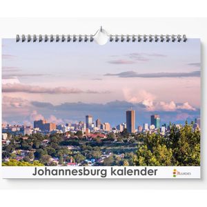 Johannesburg kalender 35 x 24 cm | Verjaardagskalender Johannesburg | Verjaardagskalender Volwassenen