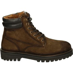 Josef Seibel ROMED 01 - Heren sneakersHeren veterschoenVrije tijd half-hoogPopulaire herenschoenen Josef - Kleur: Cognac - Maat: 44