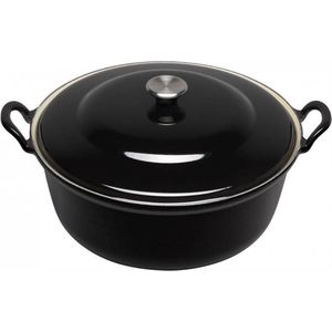 Le Creuset Faitout Braadpan - 1,3 l - Ø 20 cm - Ebbenzwart