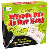 Wedden Dat Je Het Kan? - Hilarisch familiespel voor volwassenen en kinderen! Leeftijd 8+. 3-6 spelers. Spelduur 45 minuten.