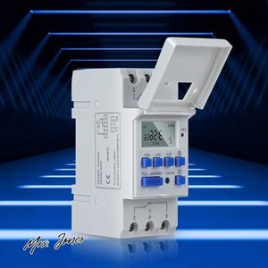 Mrs. Jones Programmierbare Digitale Wochenzeitschaltuhr mit LCD Display 16on & 16off Timer Switch 220V .