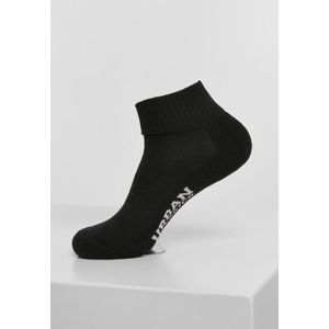Urban Classics - High Sneaker 6-Pack Sokken - 39/42 - Zwart