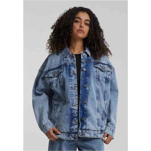 Urban Classics - Oversized 90‘s Denim Jacket - XS - Blauw