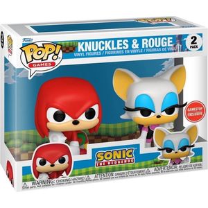 Funko Pop! - Knuckles & Rouge #2 Sonic The Hedgehog