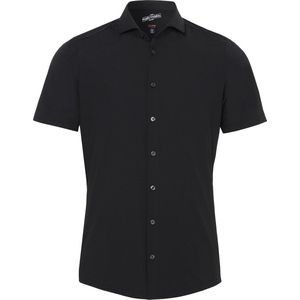 Pure H. Tico Overhemd Functional Shirt Shortsleeve 3387 22150 001 Black Mannen Maat - 37