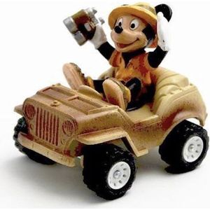 Mickey Mouse in Jeep - Speelfiguurtje - 15305