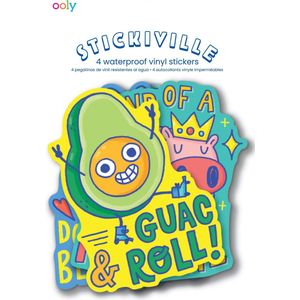 Ooly - Stickiville Stickers: Punny Pals - Vinyl (4 Die-Cut)