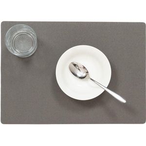 Placemats Uni antraciet